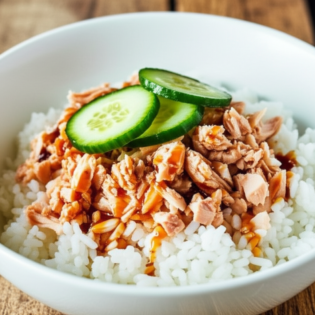Delicioso Arroz com Atum, Shoyu e Pepino: Receita Fácil e Saborosa