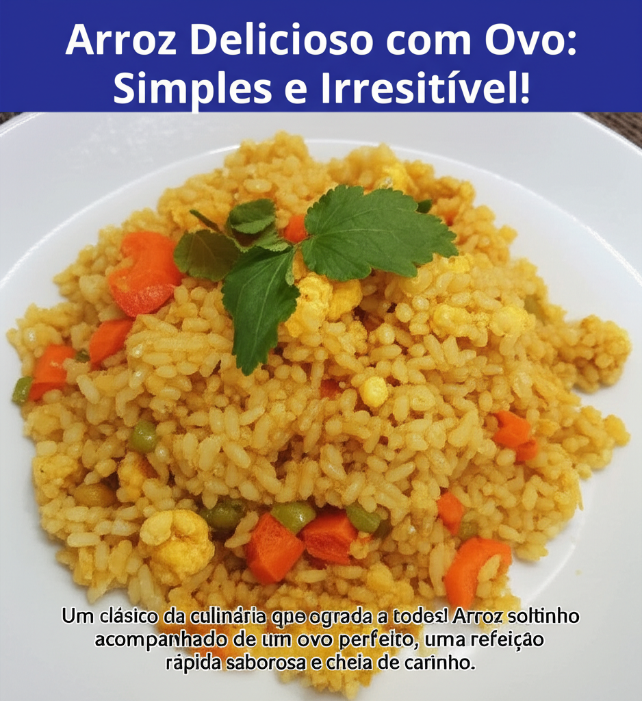 Arroz Delicioso com Ovo: Simples e Irresistível!