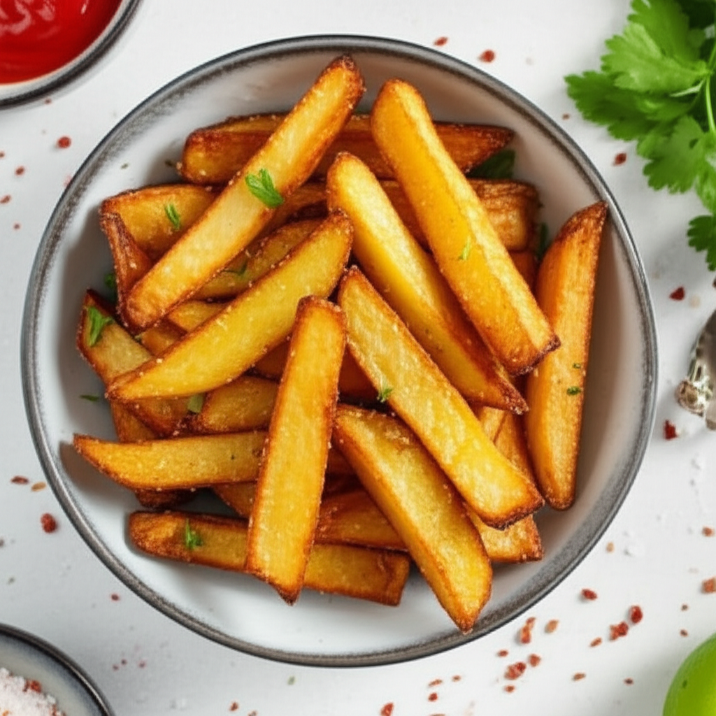 Batata Frita Crocante na Airfryer: Receita Fácil e Deliciosa