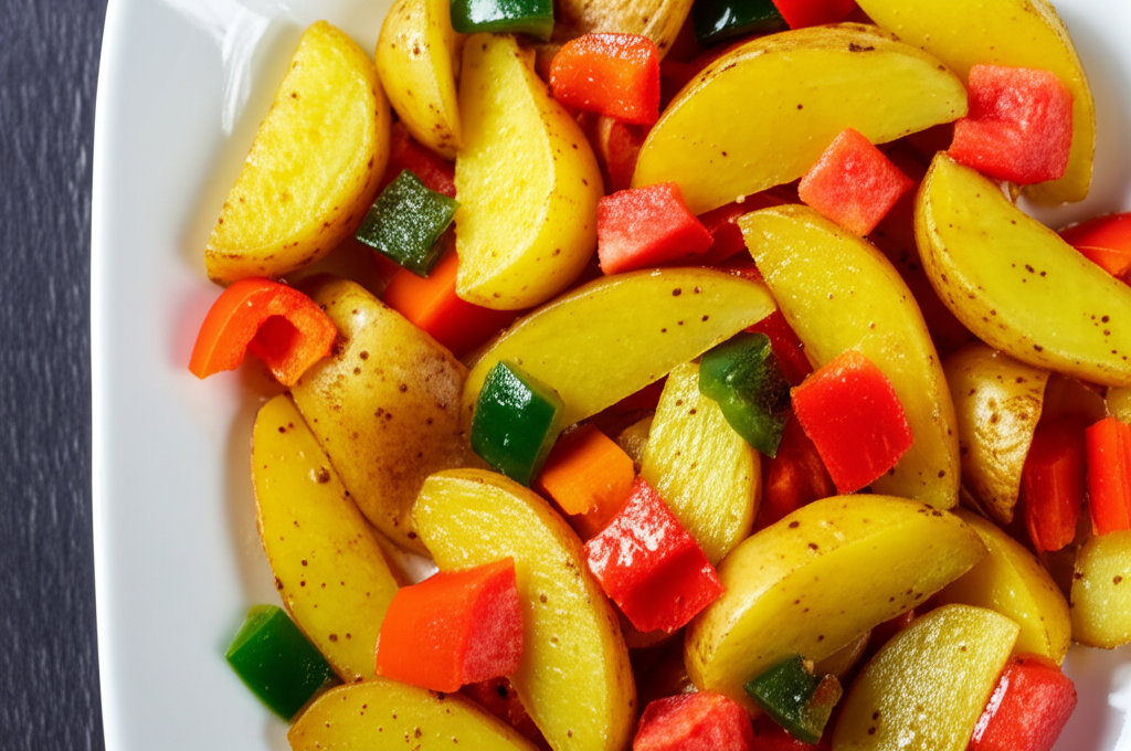 Batatas Festivas com Goiaba e Pimentão: Uma Explosão de Sabores!
