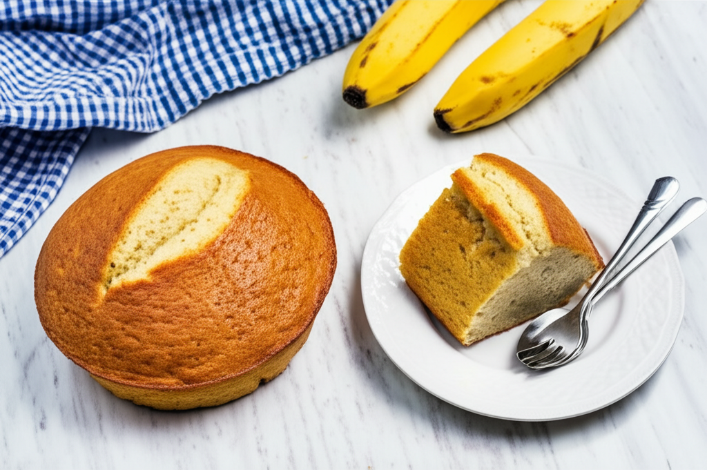 Bolinho de Banana Super Rápido (Pronto em Minutos!)