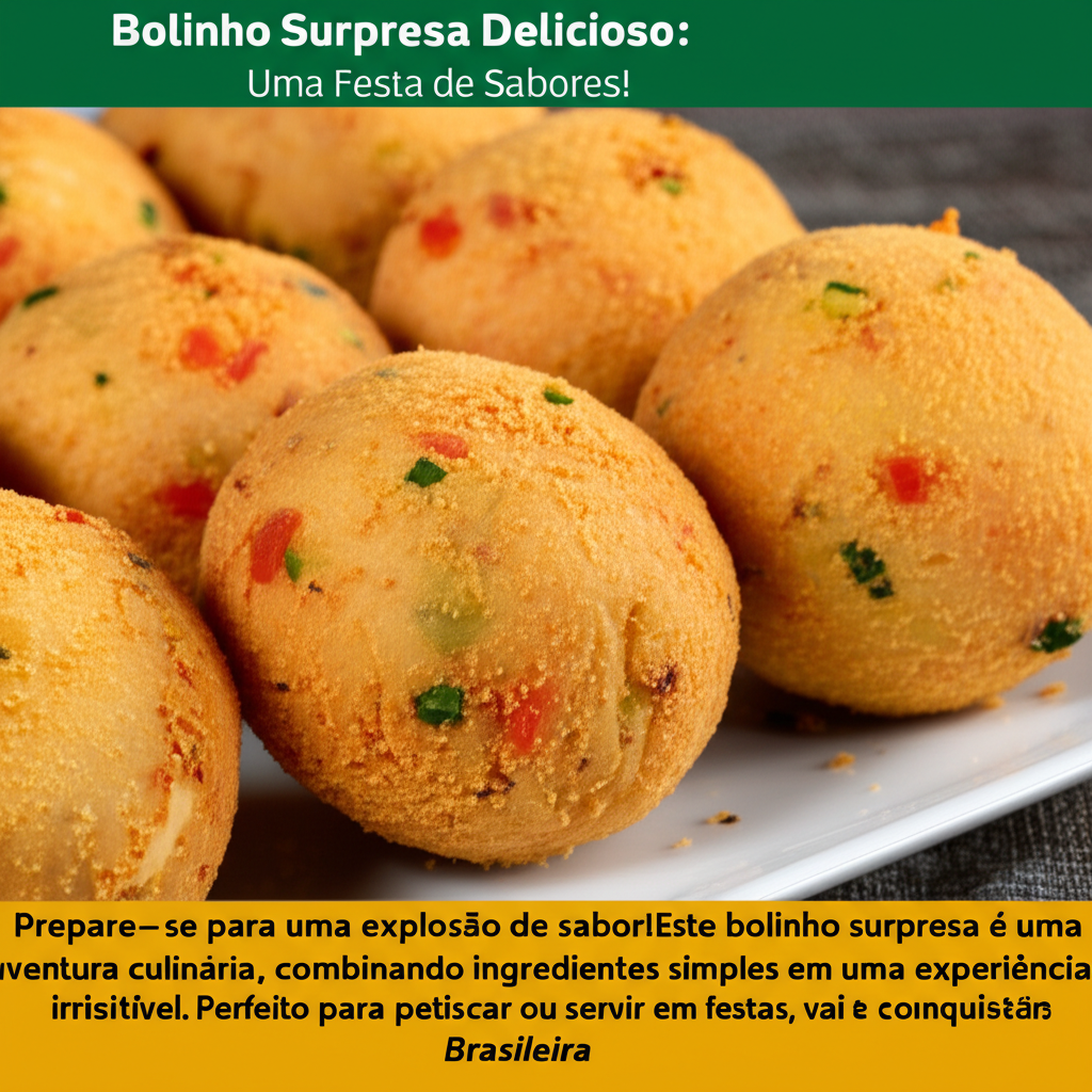 Bolinho Surpresa Delicioso: Uma Festa de Sabores!