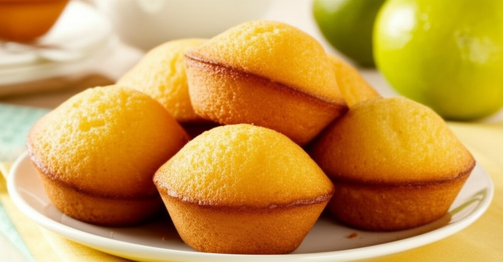 Bolinhos de Limão e Trigo: Explosão de Sabor em Minutos!