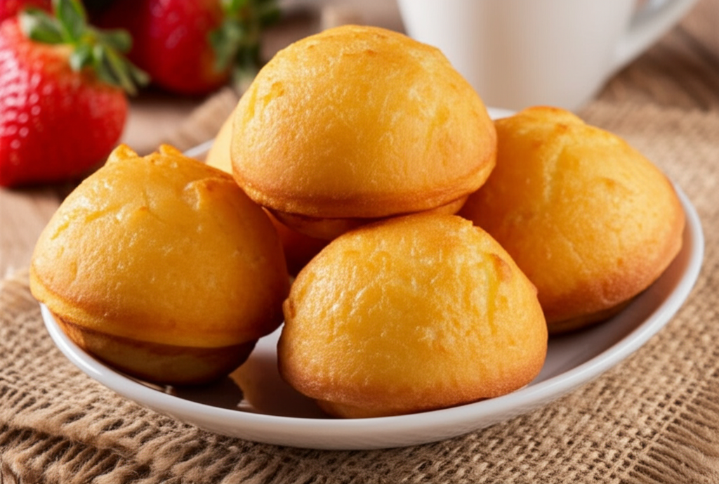 Bolinhos Rápidos e Deliciosos com Farinha de Trigo com Fermento!