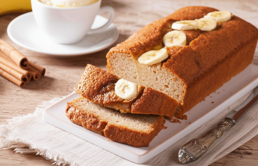 Bolo de Banana Rápido e Delicioso