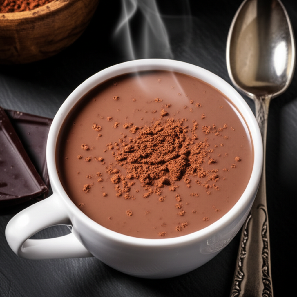Chocolate Quente Cremoso: Um Abraço em Cada Gole!