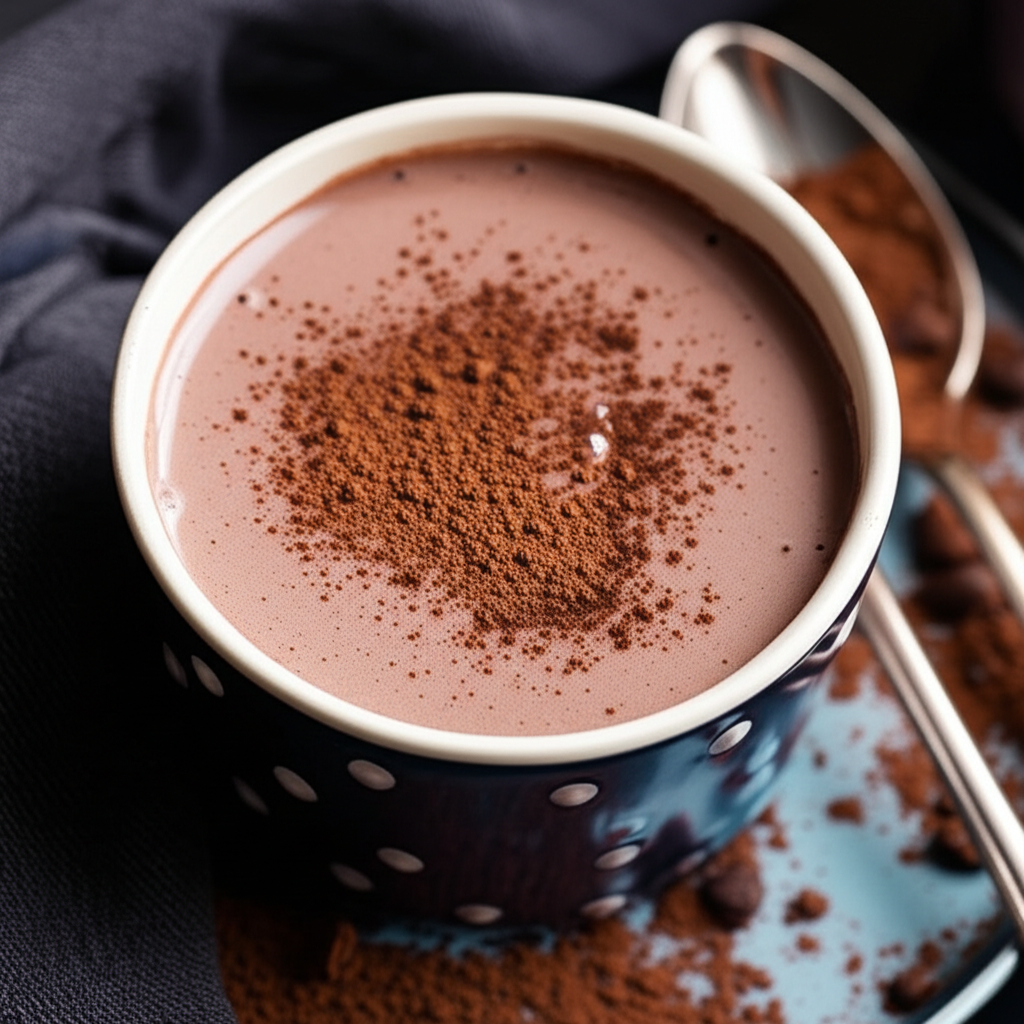 Chocolate Quente Cremoso e Rápido