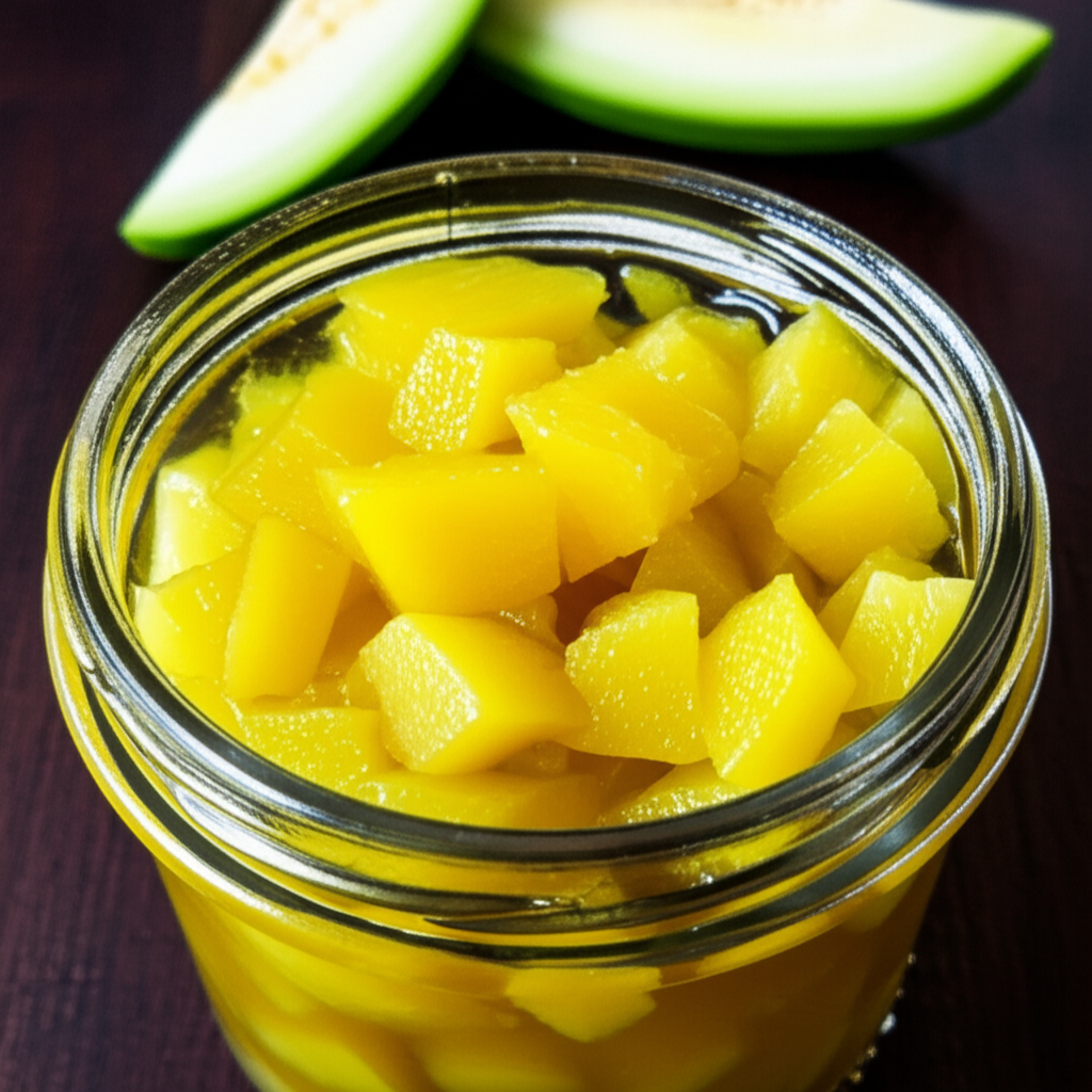 Receita Fácil de Compota de Mamão Verde Caseira e Deliciosa
