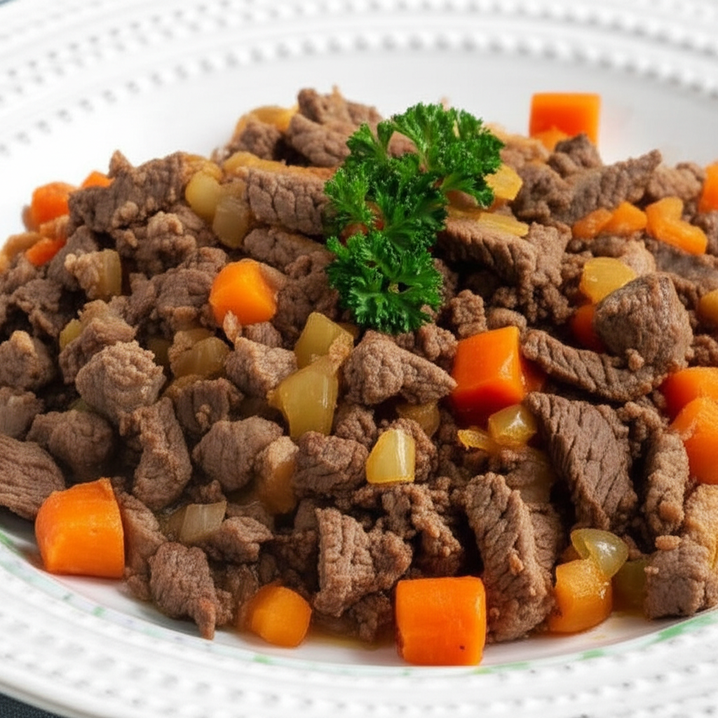 Coxão Mole Picadinho com Batata e Mussarela: Receita Fácil e Deliciosa