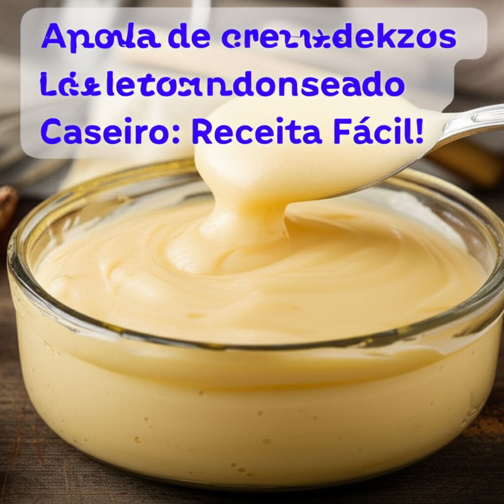 Delicioso Creme de Leite Condensado Caseiro: Receita Fácil!