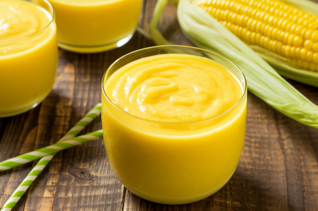 Delícia Refrescante de Suco de Milho: Um Tesouro Vegetariano!