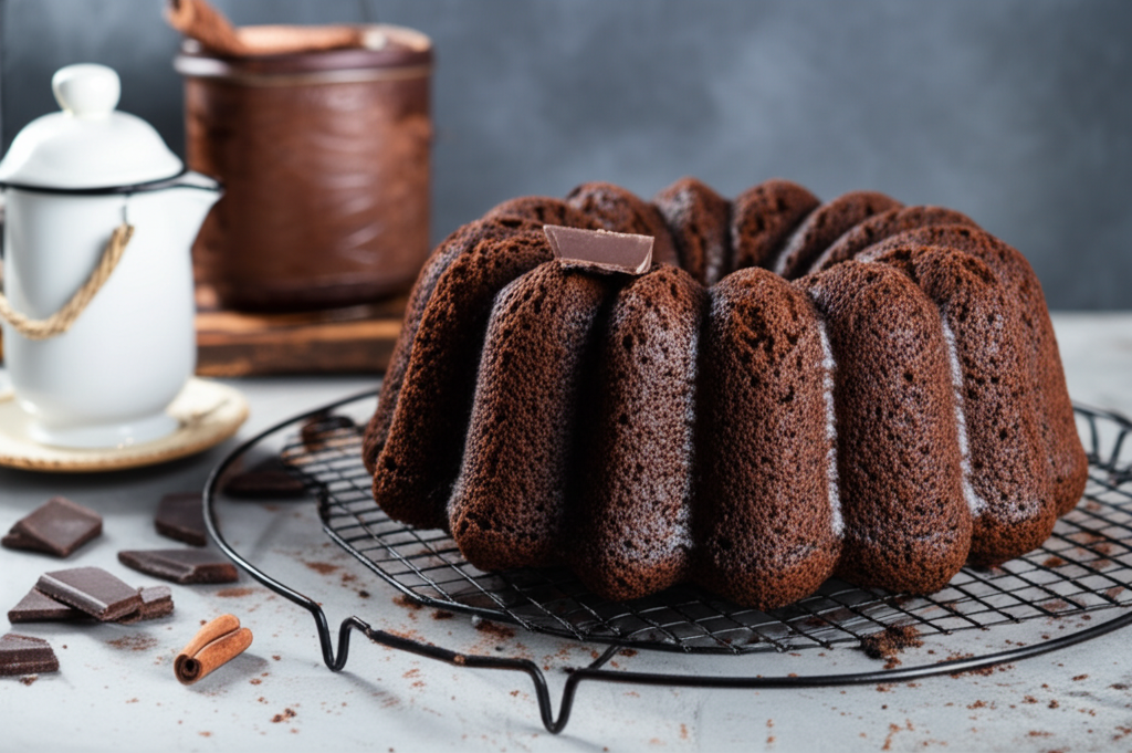 Delicioso Bolo de Chocolate Caseiro