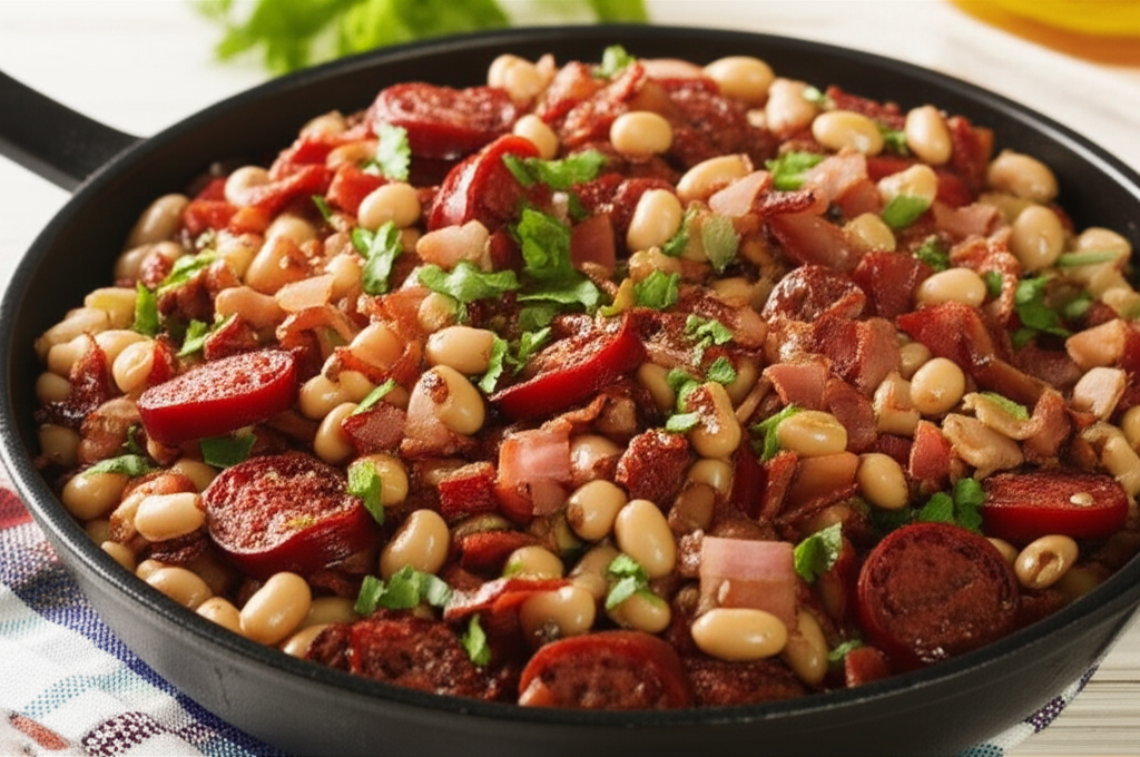 Feijão Tropeiro Delicioso: Receita Caseira Fácil com Bacon e Calabresa
