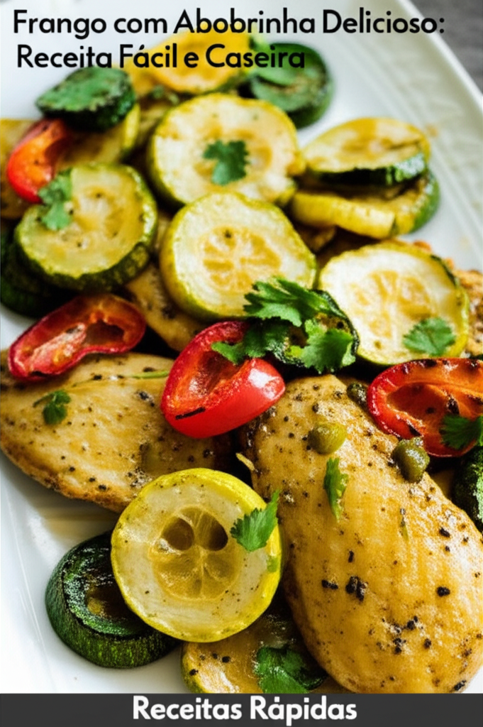 Frango com Abobrinha Delicioso: Receita Fácil e Caseira