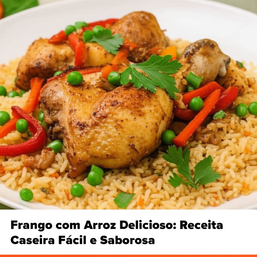 Frango com Arroz Delicioso: Receita Caseira Fácil e Saborosa