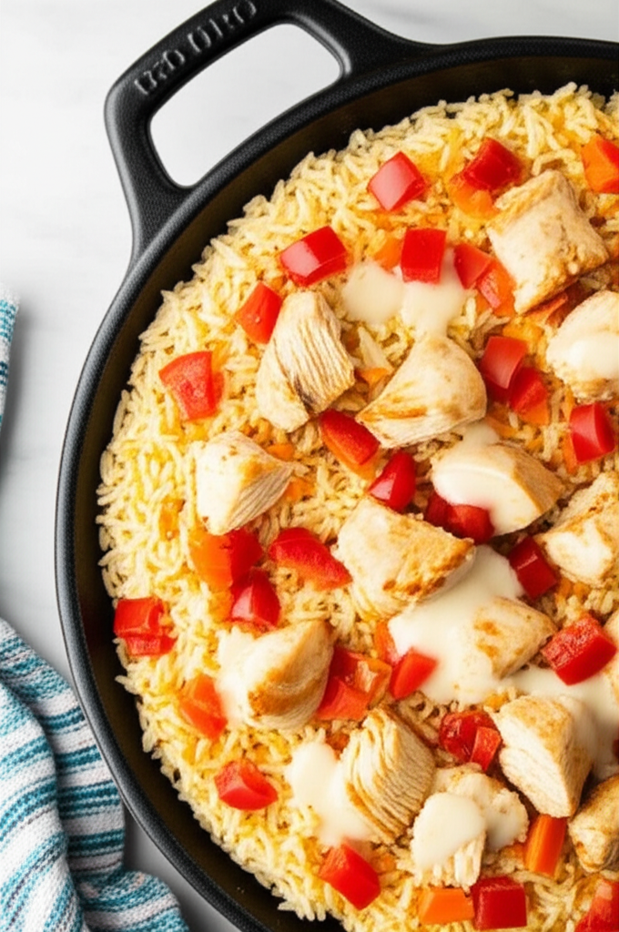 Frango com Arroz Cremoso e Requeijão: Receita Fácil e Saborosa