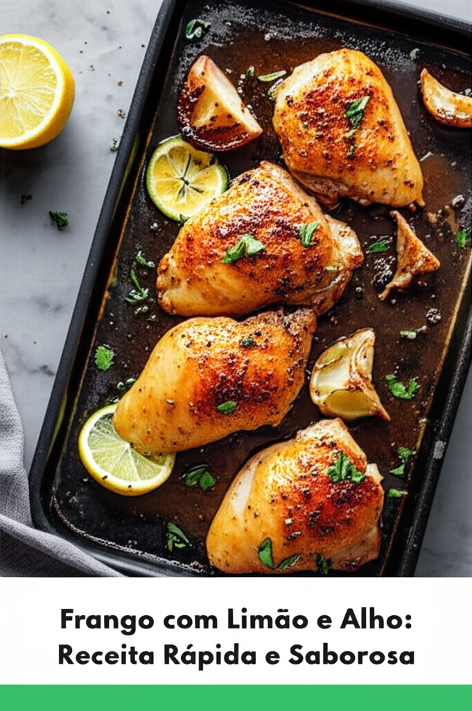 Frango com Limão e Alho: Receita Rápida e Saborosa