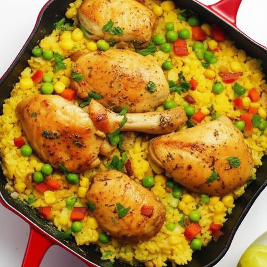 Frango Cremoso com Milho e Arroz: Receita Fácil e Deliciosa