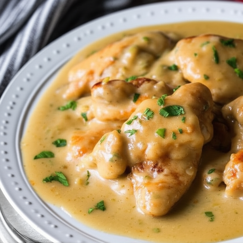 Frango Cremoso Rápido e Fácil: Receita Caseira Deliciosa!