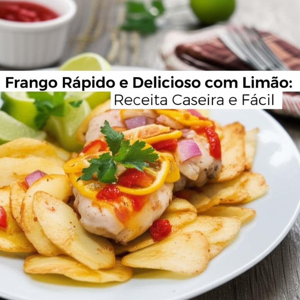 Frango Rápido e Delicioso com Limão: Receita Caseira e Fácil