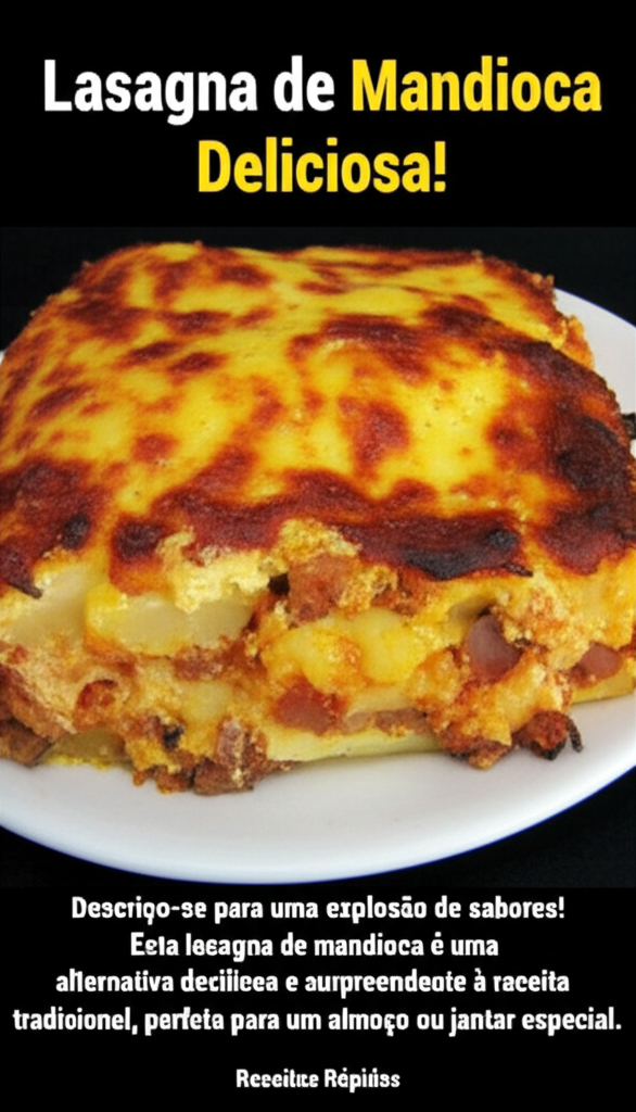 Lasagna de Mandioca Deliciosa!