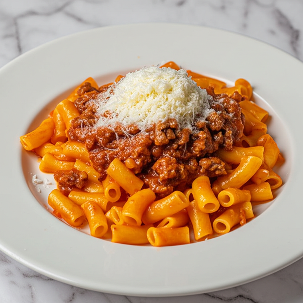 Macarrão Delicioso com Carne e Queijos: Uma Explosão de Sabor!