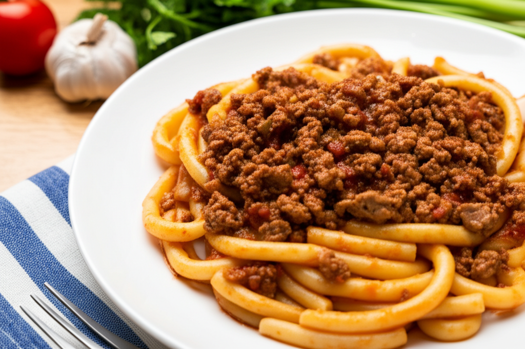 Macarrão Delícia com Molho e Carne Moída: Rápido e Saboroso!