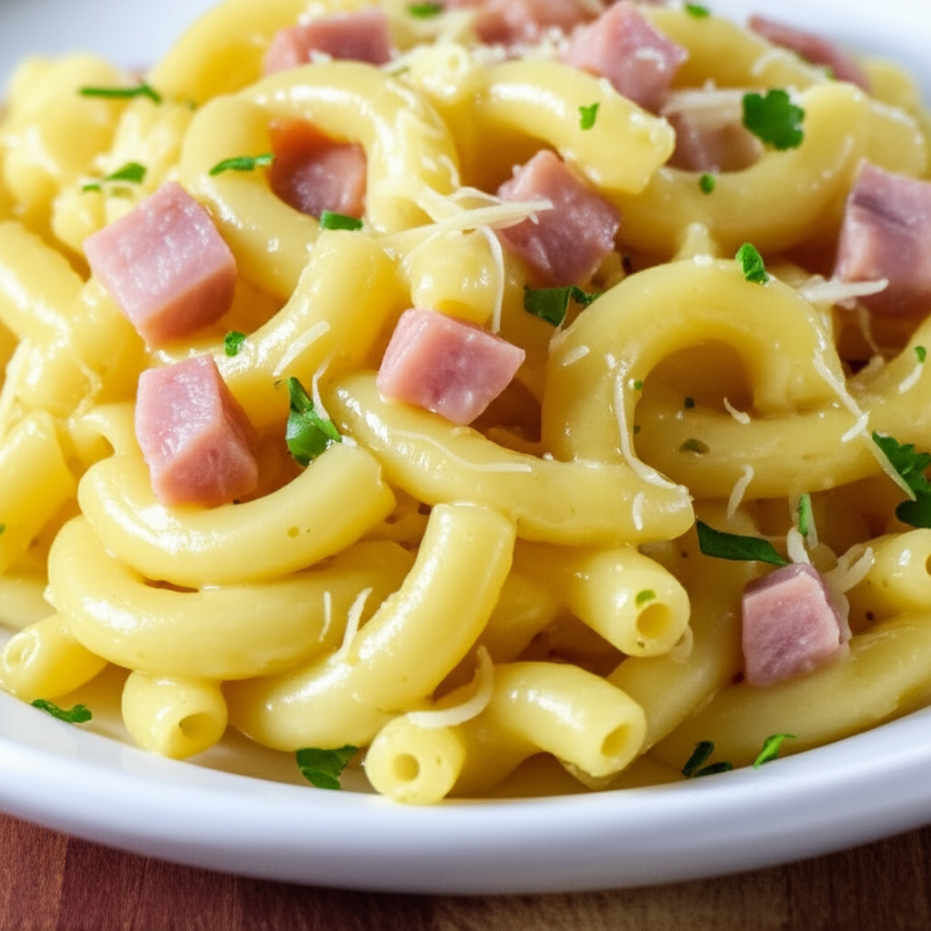 Receita de Macarrão Cremoso com Presunto: Fácil e Delicioso!
