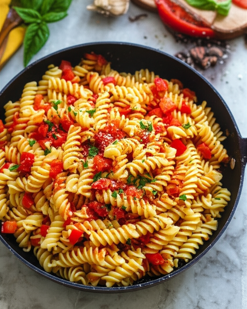 Macarrão Rápido com Curry e Tomate: Receita Fácil e Deliciosa
