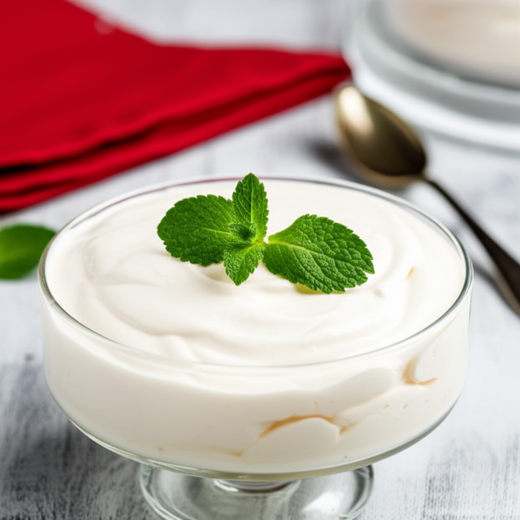 Receita Fácil e Deliciosa: Mousse Caseiro de Iogurte e Ricota