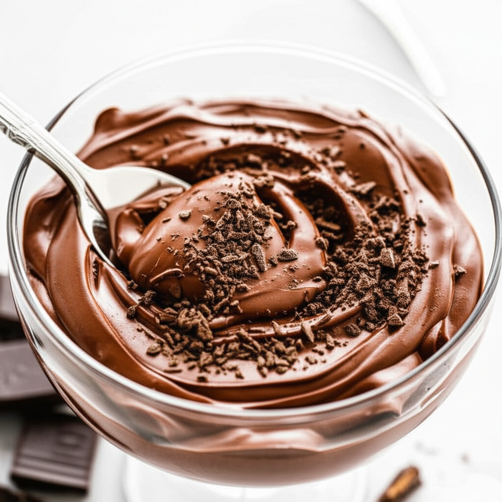 Mousse de Chocolate Cremoso e Rápido