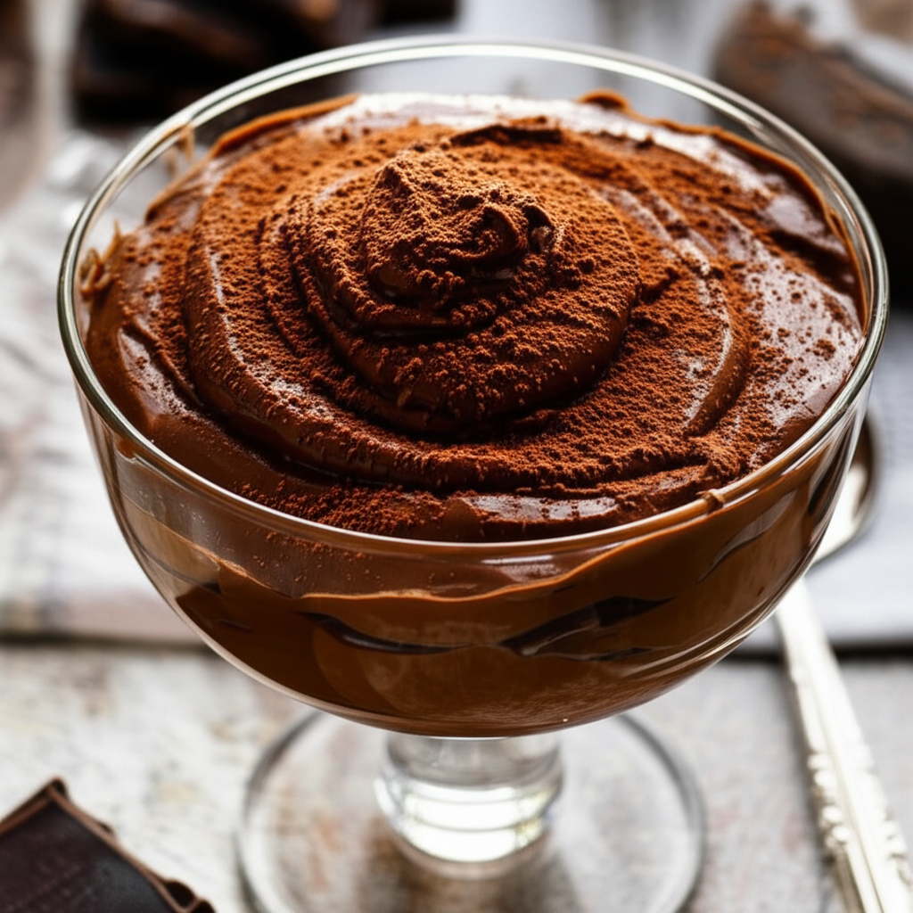 Mousse de Chocolate Rápido e Delicioso (3 Ingredientes!)