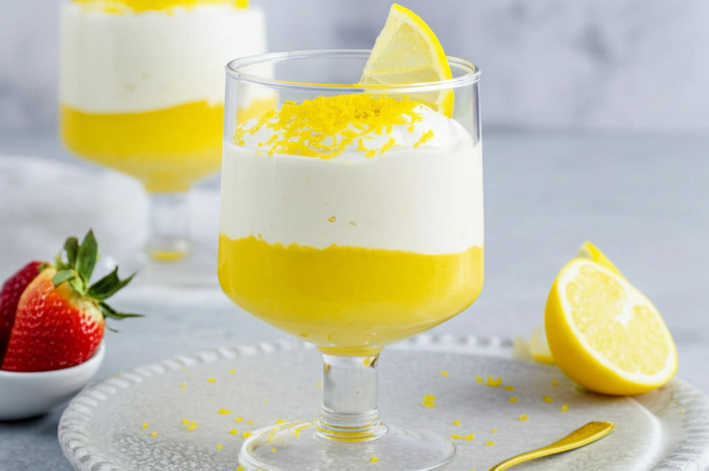 Mousse de Limão Cremoso e Delicioso