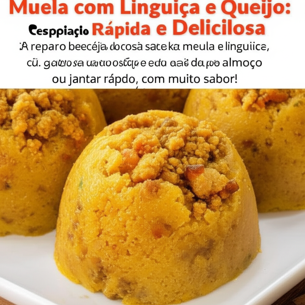Muela com Linguiça e Queijo: Receita Rápida e Deliciosa