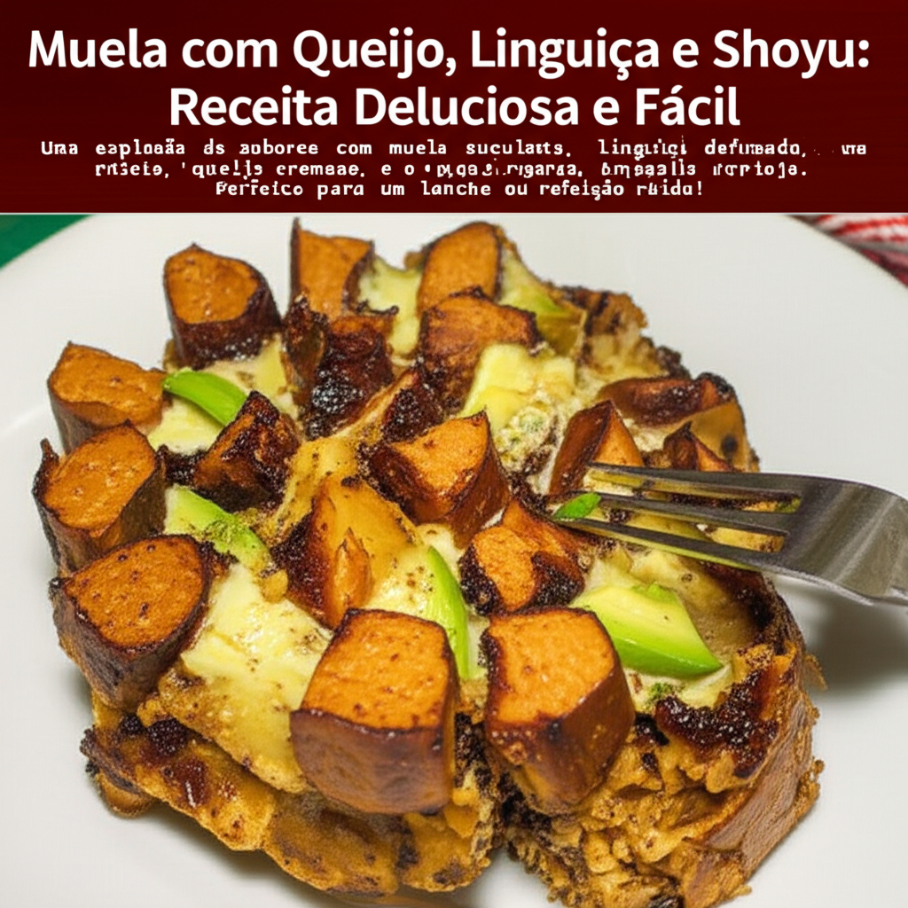 Muela com Queijo, Linguiça e Shoyu: Receita Deliciosa e Fácil