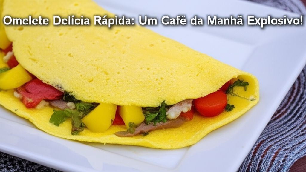 Omelete Delícia Rápida: Um Café da Manhã Explosivo!