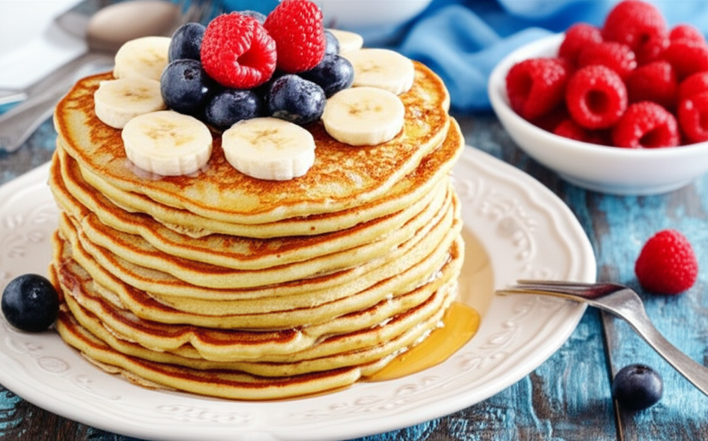 Panquecas de Aveia Deliciosas e Nutritivas