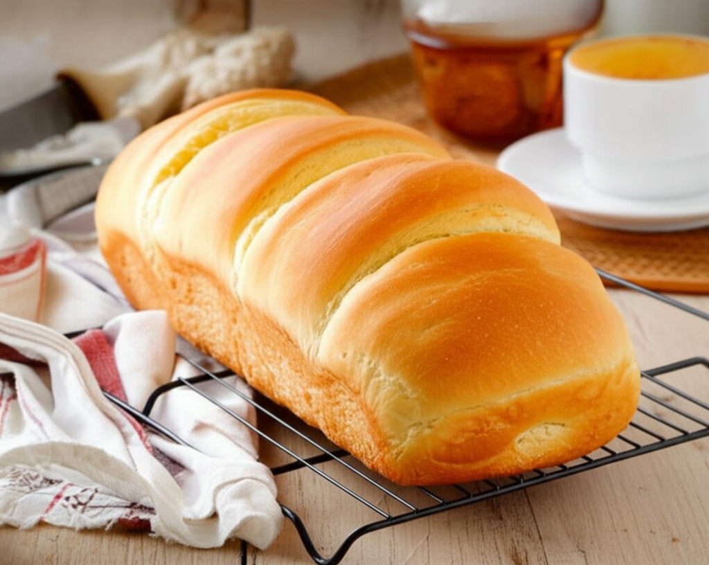 Pão Caseiro Fofinho: Um Abraço em Cada Mordida!
