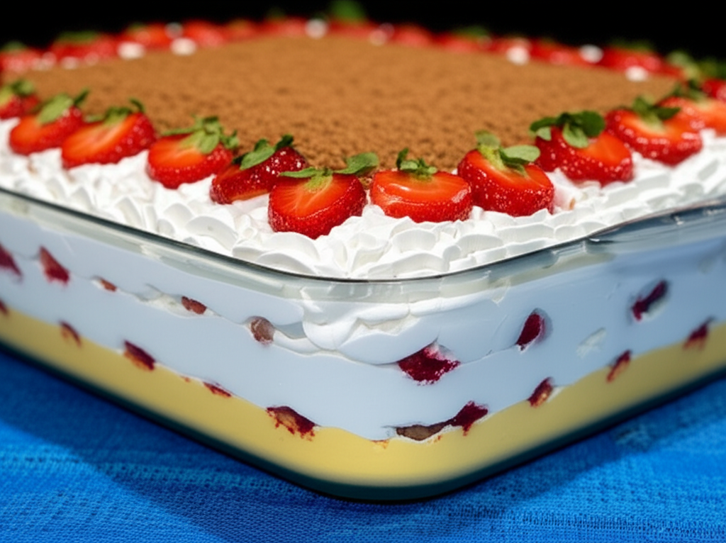 Receita Deliciosa e Fácil de Pavê Caseiro com Biscoito Maizena