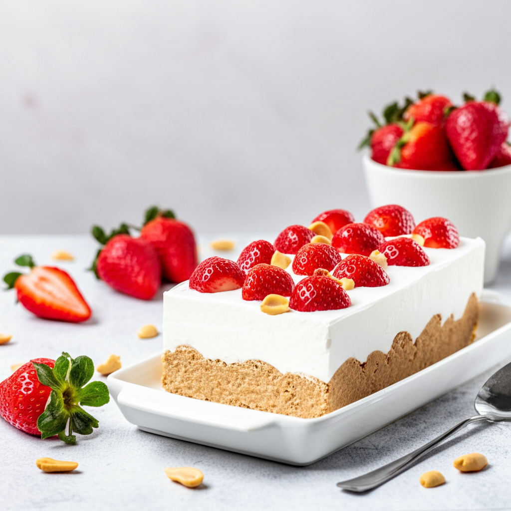Pavê de Amendoim com Morangos: A Sobremesa Perfeita em Minutos!