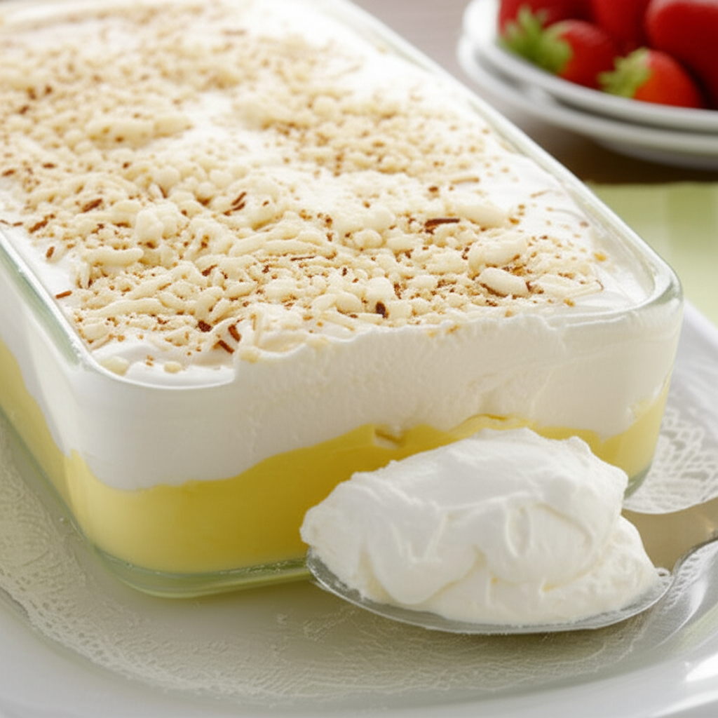 Receita Deliciosa: Pavê de Leite Condensado, Coco e Maizena (Fácil!)