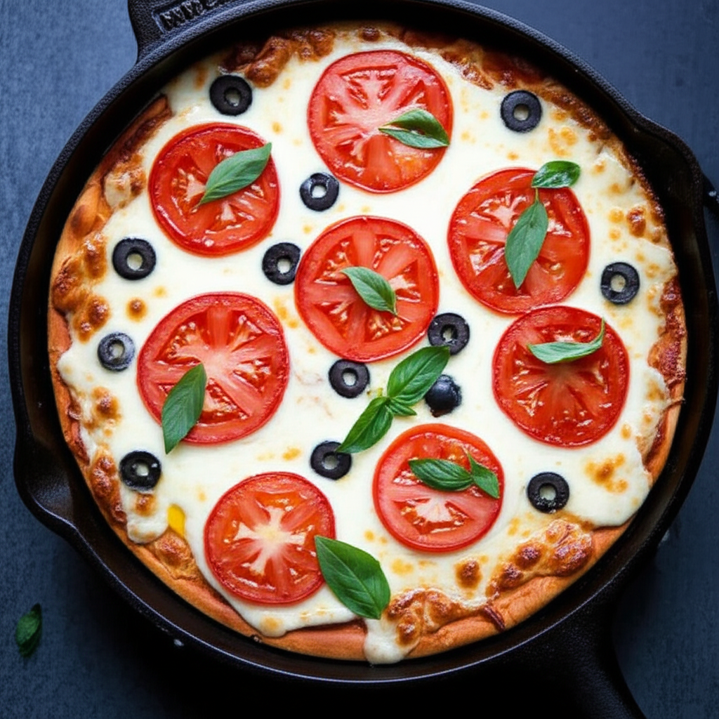 Pizza Maluca de Frigideira: Rápida, Fácil e Deliciosa!