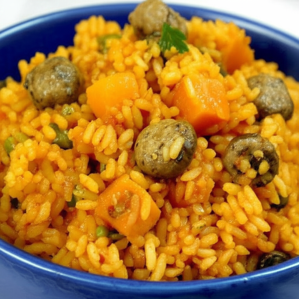 Receita de Arroz com Carne Moída, Feijão e Macarrão Caseiro
