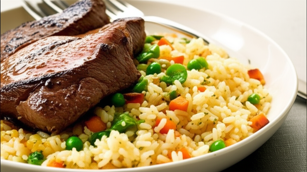 Receita Deliciosa: Arroz Cremoso com Filé Mignon e Brie Caseiro