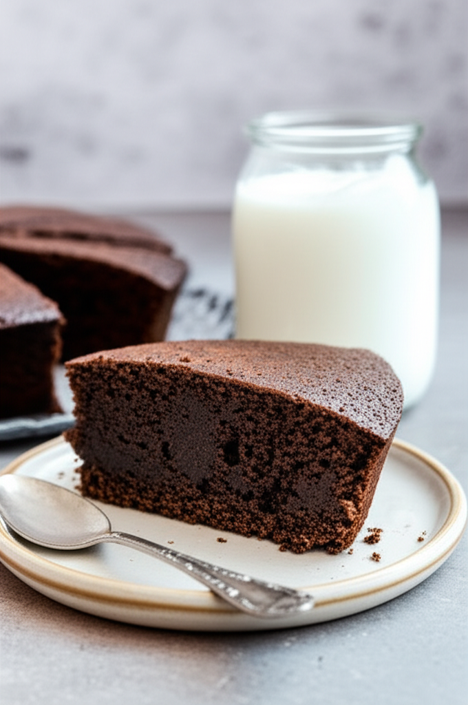 Receita Fácil e Deliciosa de Bolo de Cacau com Leite de Coco Caseiro