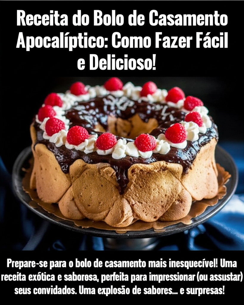 Receita do Bolo de Casamento Apocalíptico: Como Fazer Fácil e Delicioso!