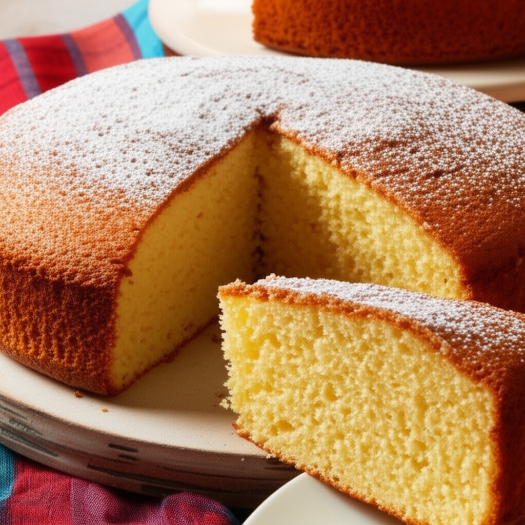 Receita Fácil e Deliciosa: Bolo Caseiro com Farinha, Açúcar e Óleo