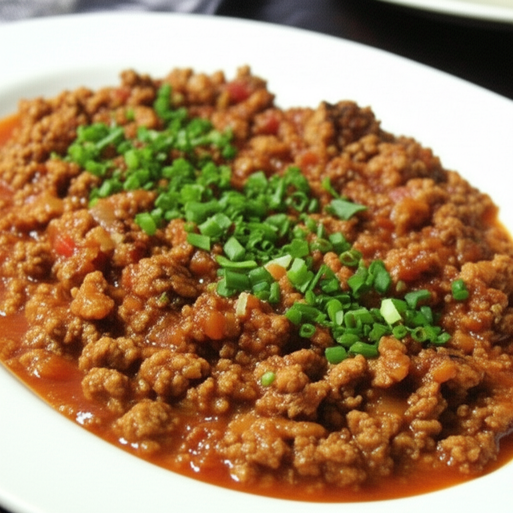 Receita Deliciosa de Carne Moída com Mostarda e Molho Caseiro