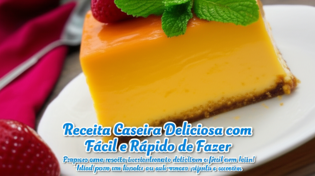 Receita Caseira Deliciosa com Leite: Fácil e Rápido de Fazer
