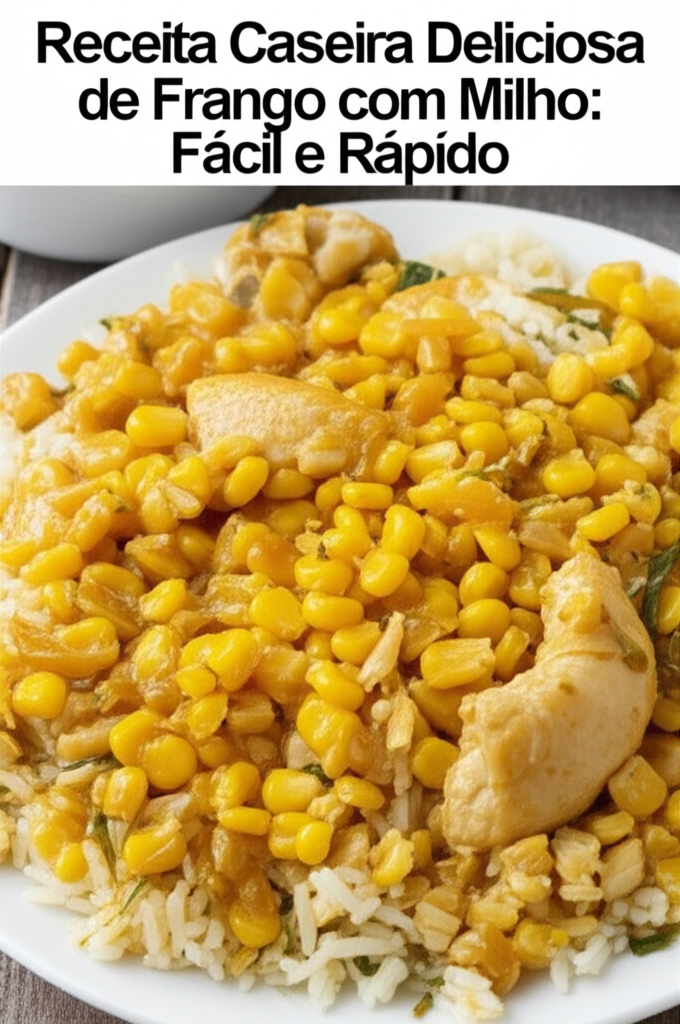 Receita Caseira Deliciosa de Frango com Milho: Fácil e Rápido